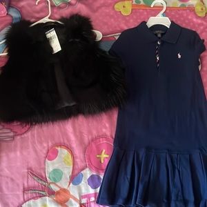 Polo dress and polo vest